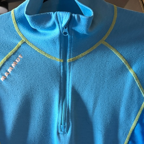 Mammut Blue and Yellow Women's Sweatshirt - Picture 4 of 6